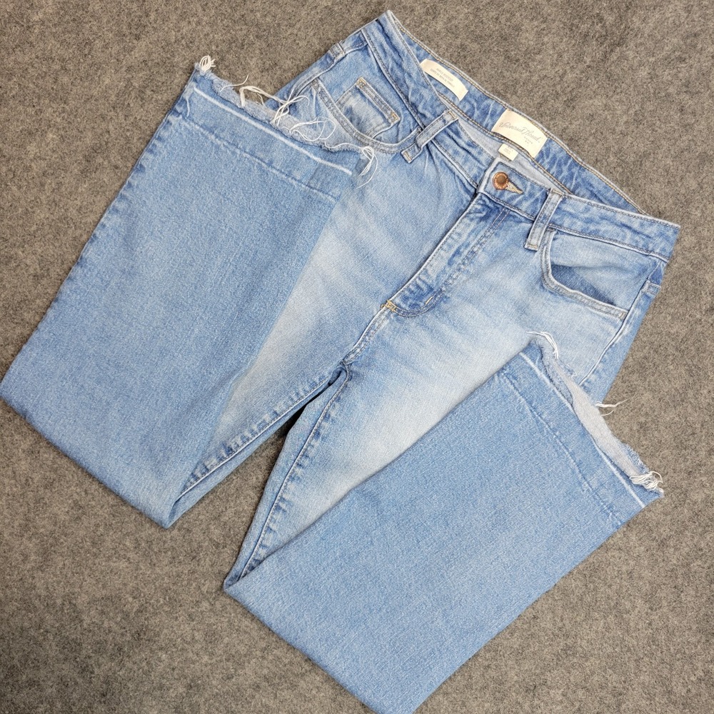 Universal Thread Jeans Womens 4R Blue Streetwear Ankle Bootcut Leg Cowgirl